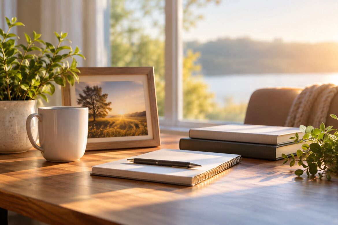 Simple planning workspace representing cremation services Queens, NY